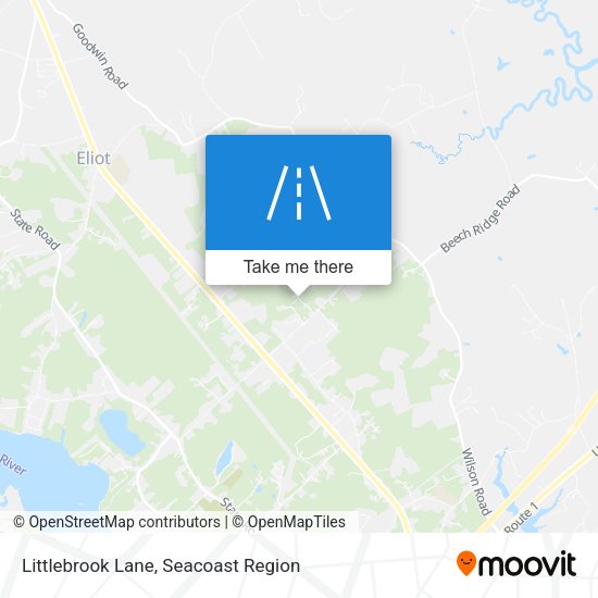 Mapa de Littlebrook Lane