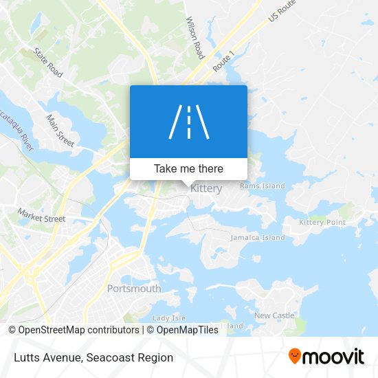 Mapa de Lutts Avenue