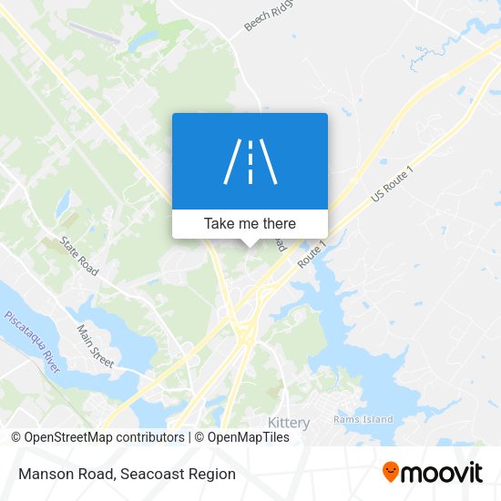 Manson Road map