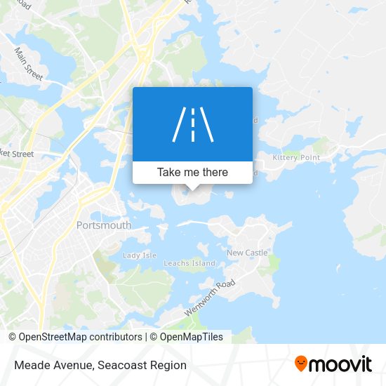 Meade Avenue map