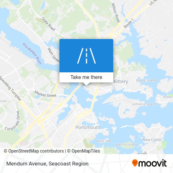 Mendum Avenue map