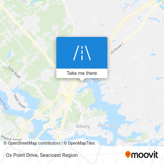 Ox Point Drive map