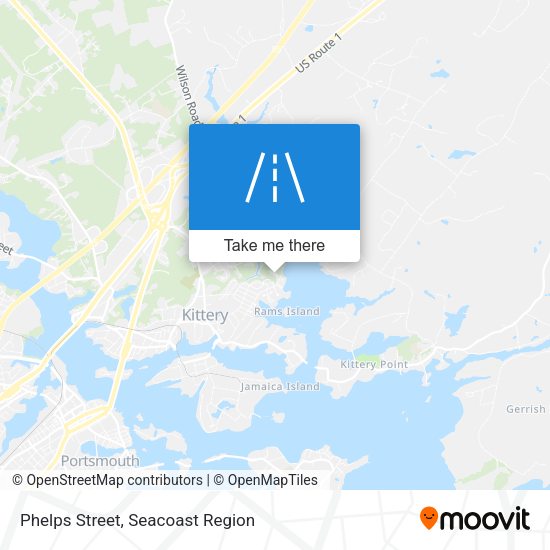 Phelps Street map