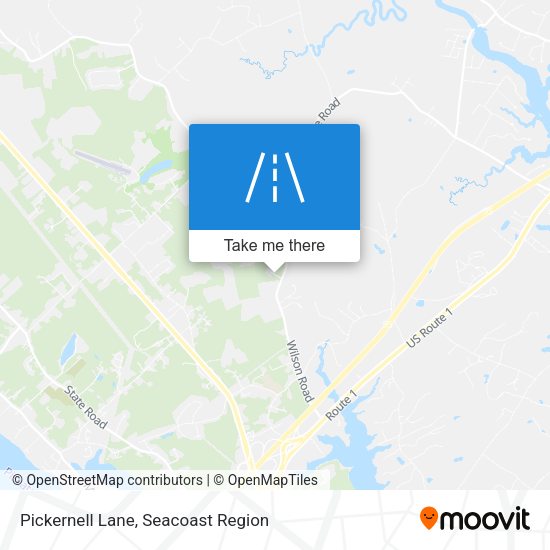 Pickernell Lane map