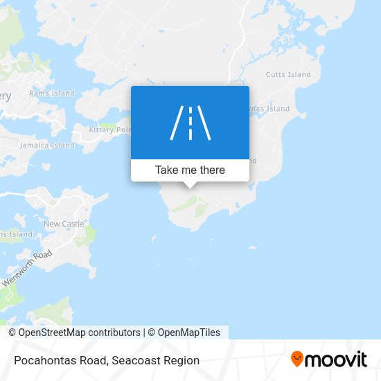 Pocahontas Road map