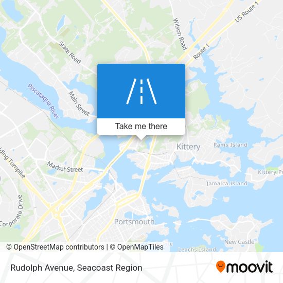 Mapa de Rudolph Avenue