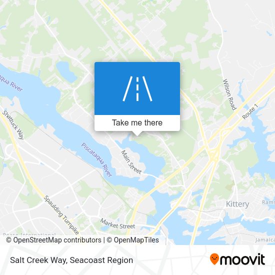 Salt Creek Way map