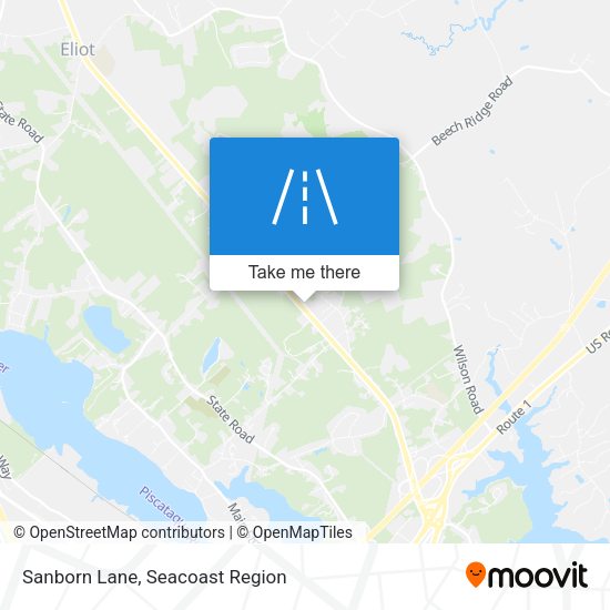 Mapa de Sanborn Lane