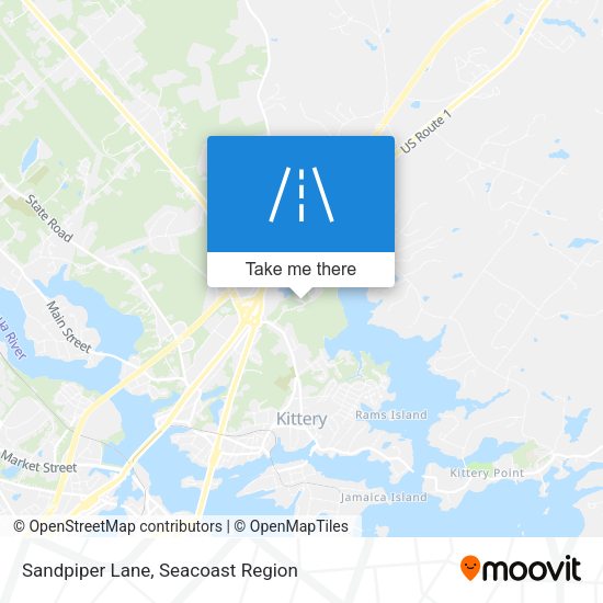Mapa de Sandpiper Lane