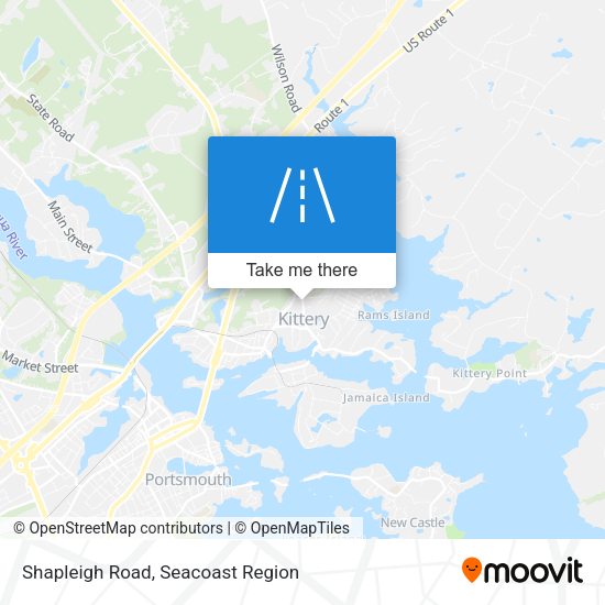 Mapa de Shapleigh Road