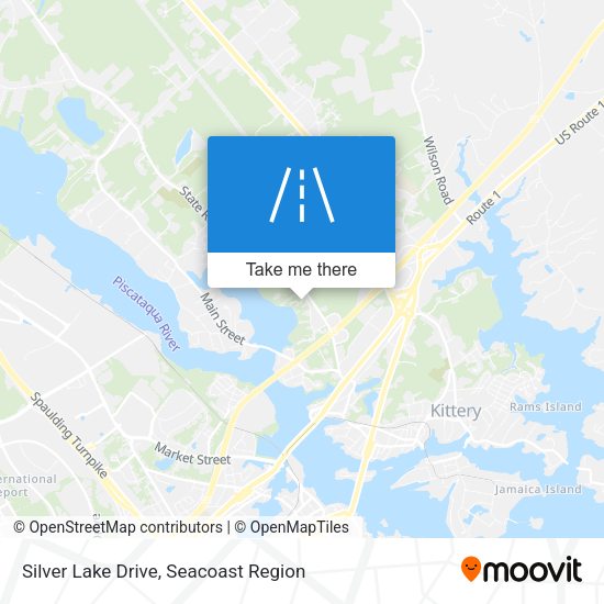 Silver Lake Drive map