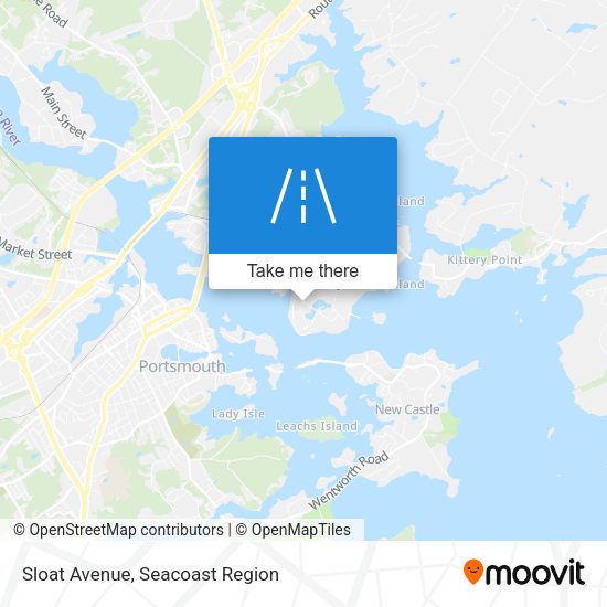 Sloat Avenue map