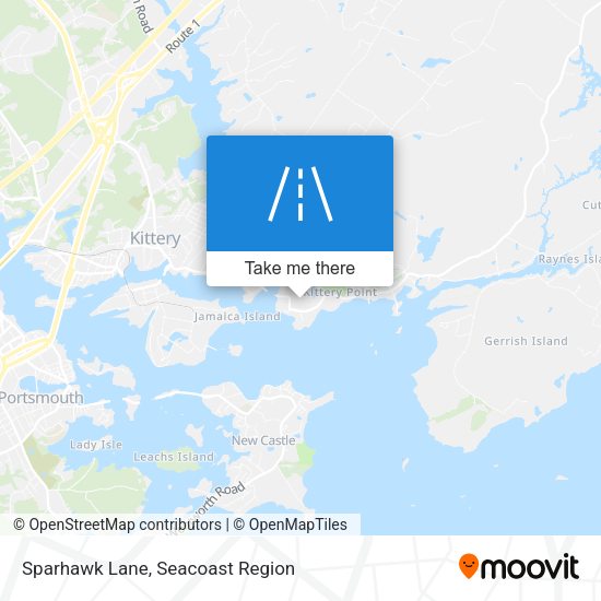 Sparhawk Lane map