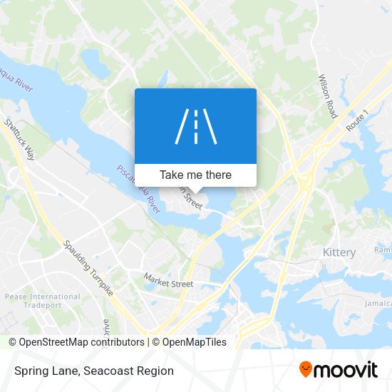 Spring Lane map