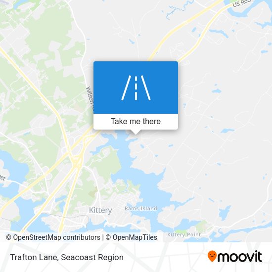 Trafton Lane map