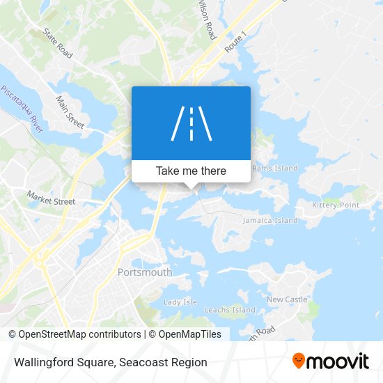 Mapa de Wallingford Square