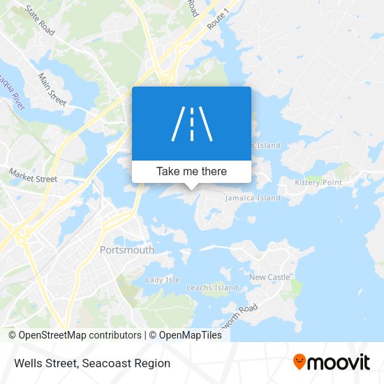 Wells Street map