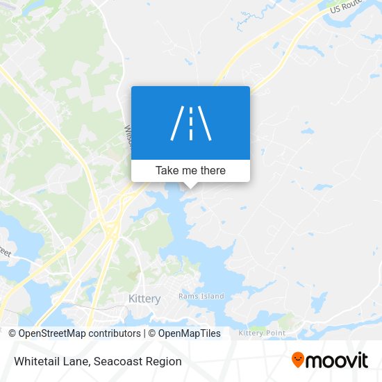 Whitetail Lane map