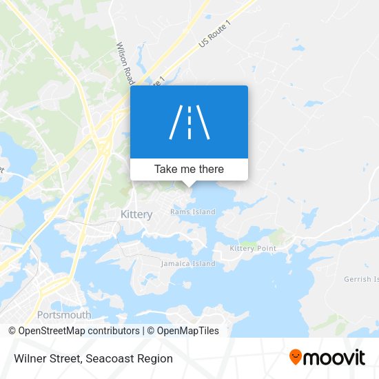 Wilner Street map