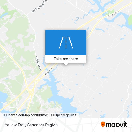 Yellow Trail map