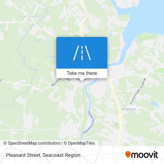 Pleasant Street map