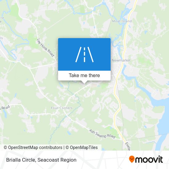 Brialla Circle map