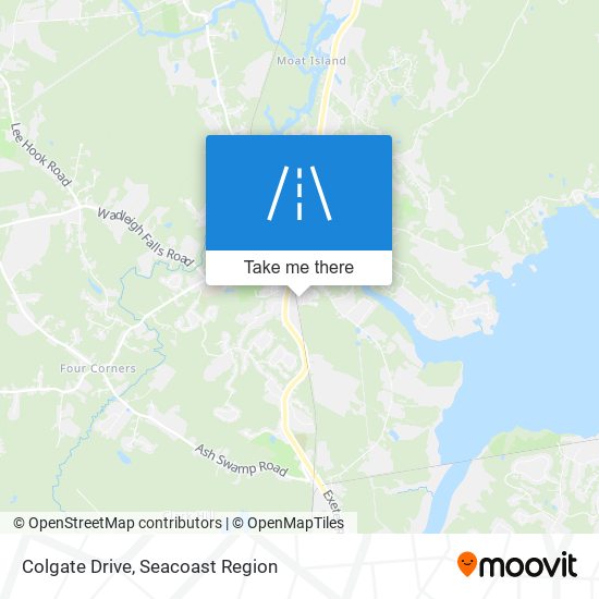 Colgate Drive map