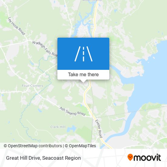 Great Hill Drive map