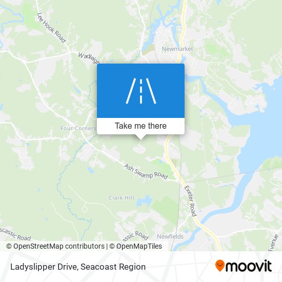 Ladyslipper Drive map