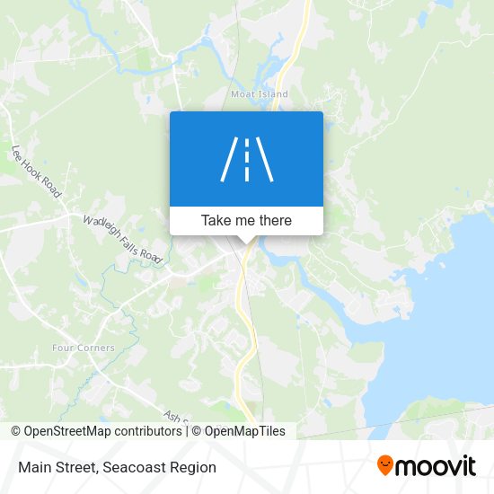 Main Street map