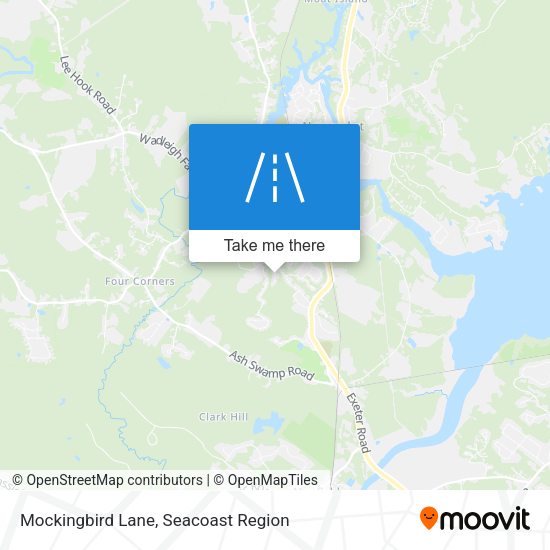 Mockingbird Lane map