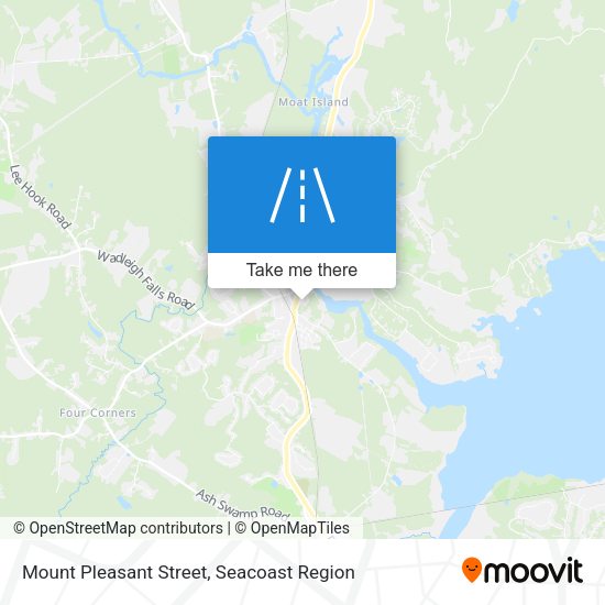 Mapa de Mount Pleasant Street