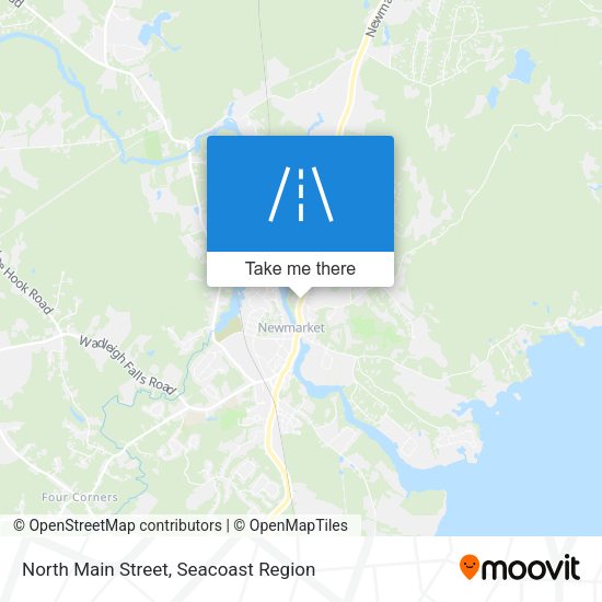 Mapa de North Main Street
