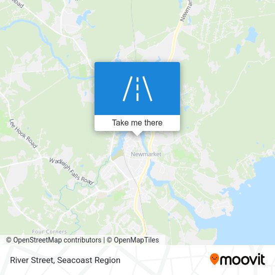 Mapa de River Street