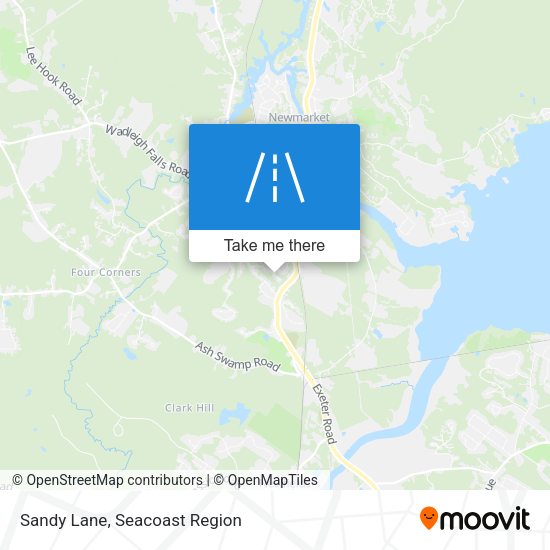 Sandy Lane map