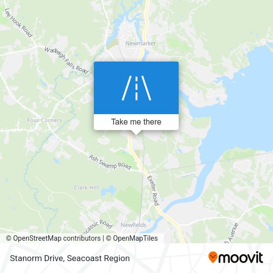 Stanorm Drive map