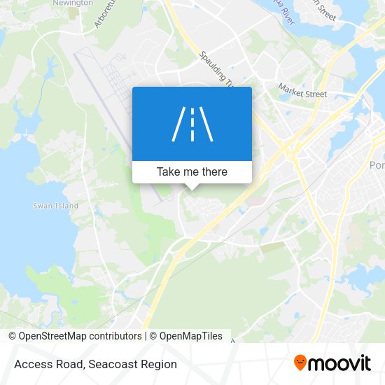 Access Road map