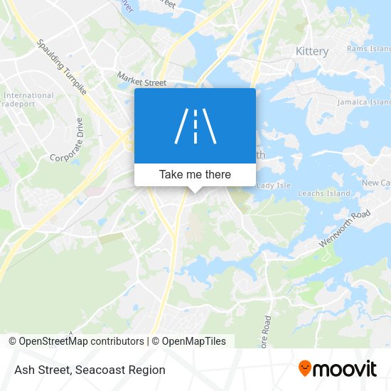 Mapa de Ash Street