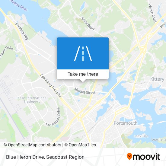 Blue Heron Drive map