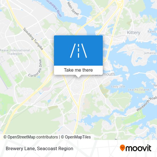 Mapa de Brewery Lane