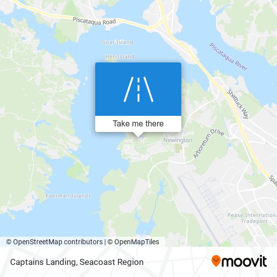 Mapa de Captains Landing