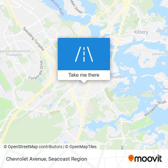 Mapa de Chevrolet Avenue