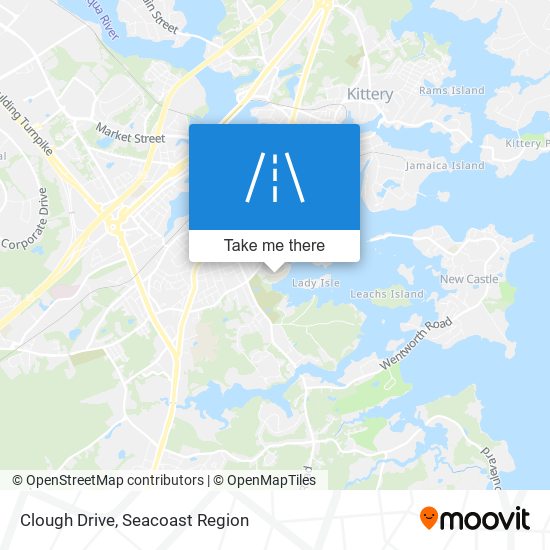 Mapa de Clough Drive