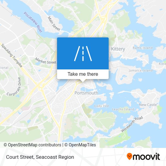 Court Street map