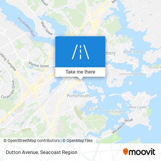 Mapa de Dutton Avenue