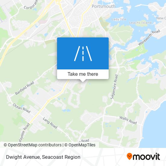 Dwight Avenue map