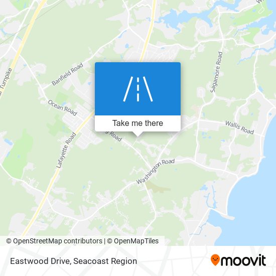 Mapa de Eastwood Drive