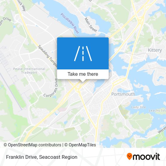 Franklin Drive map