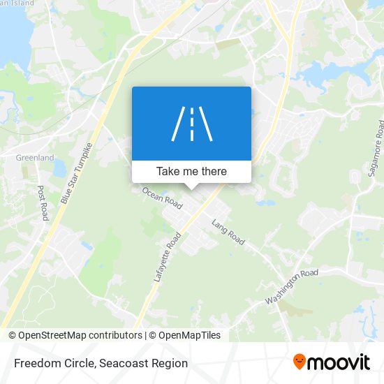 Freedom Circle map