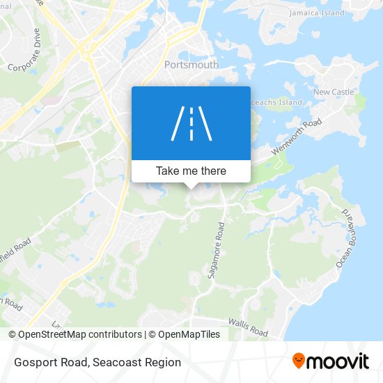 Mapa de Gosport Road